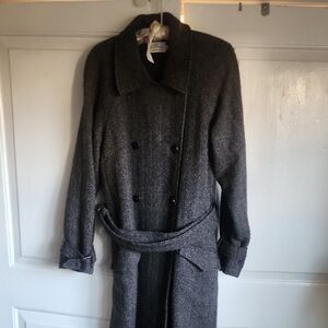 L.L. Bean Charcoal Trench Coat